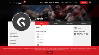 
                            11. Lapsis :: Profile :: Gfinity