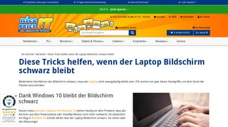 
                            10. Laptop Bildschirm Schwarz - was tun? | NicePriceIT