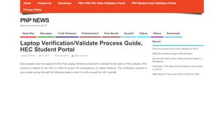 
                            6. Laptop Verification/Validate Process Guide, HEC Student ...