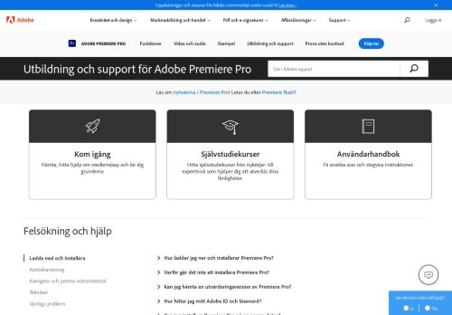 
                            12. Lär dig mer och support för Adobe Premiere Pro - Adobe Help Center