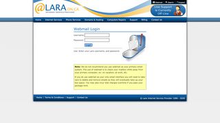 
                            13. Lara Internet Service Provider - WebMail Login