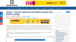 
                            11. Laravel 5 - Generate Captcha code and Validation example using ...