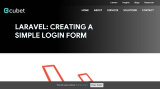 
                            11. Laravel Login Form Creation | Cubet Techno Labs Blog | Web ...