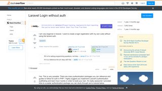 
                            2. Laravel Login without auth - Stack Overflow