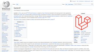 
                            10. Laravel - Wikipedia