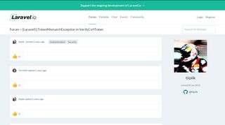 
                            8. [Laravel5] TokenMismatchException in VerifyCsrfToken | Laravel.io