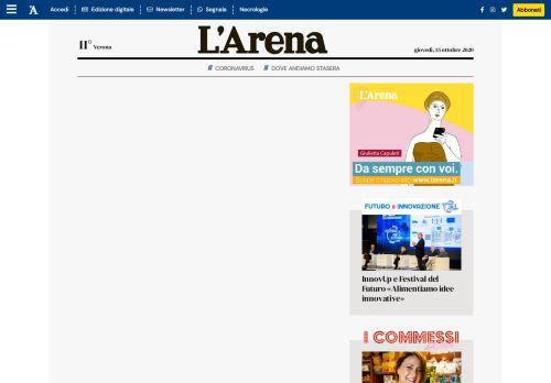 
                            2. L'Arena - Il giornale di Verona