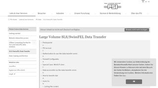 
                            7. Large Volume SLS/SwissFEL Data Transfer | Paul Scherrer Institut (PSI)