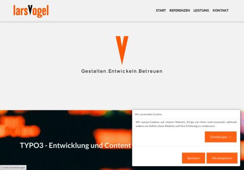 
                            11. Lars Vogel: Webdesign & TYPO3 Oldenburg Oxid Contao Contenido ...