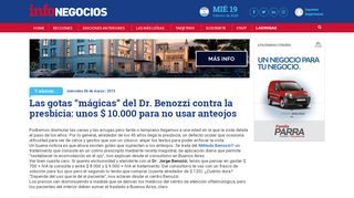 
                            7. Las gotas “mágicas” del Dr. Benozzi contra la presbicia: unos ...