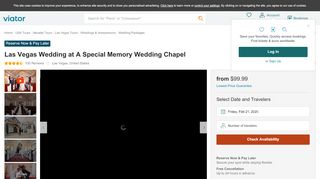 
                            6. Las Vegas Wedding at A Special Memory Wedding Chapel 2019