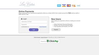 
                            4. Las Vistas at Doral | Online Payments - ClickPay
