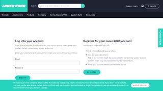 
                            13. Laser 2000 | Login / Register
