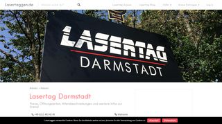 
                            3. Lasertag Darmstadt - Alle Informationen zur Arena hier!