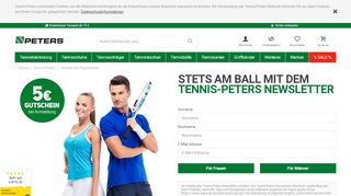 
                            6. Lassen Sie sich informieren! | Tennis-Peters