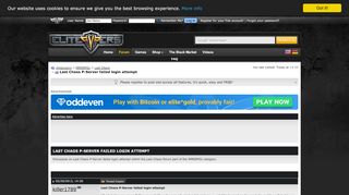 
                            7. Last Chaos P-Server failed login attempt - ElitePvPers
