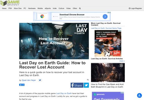 
                            3. Last Day on Earth Guide: How to Recover Lost Account | Last Day on ...