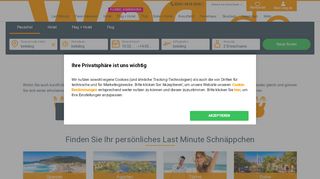 
                            6. Last Minute Urlaub - Top-Angebote bei weg.de buchen & sparen