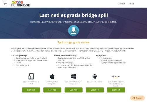 
                            2. Last ned Funbridge, gratis bridge-software