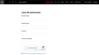 
                            2. Last.fm beitreten | Last.fm