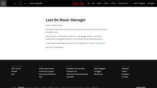 
                            7. Last.fm Music Manager | Last.fm