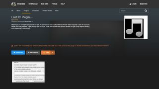 
                            13. Last.fm Plugin - Plugins | MusicBee