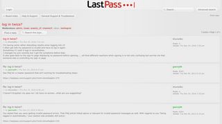 
                            8. LastPass Forums • View topic - log in twice?
