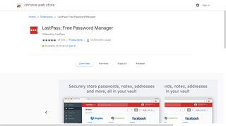 
                            11. LastPass: Free Password Manager - Google Chrome