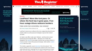 
                            11. LastPass? More like lost pass. Or where the fsck has it gone pass. Five ...