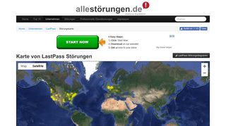 
                            4. LastPass Störung? Aktuelle Störungen und Probleme | Allestörungen