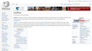 
                            9. LastPass - Wikipedia