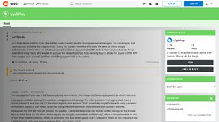 
                            11. Lastpass : yubikey - Reddit