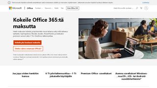 
                            1. Lataa maksuton kokeiluversio - kokeile Microsoft 365 ... - Microsoft Office