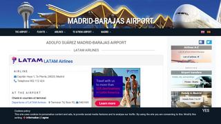 
                            12. LATAM Airlines Madrid airport terminal - Aeropuerto Madrid-Barajas