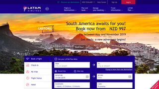 
                            3. LATAM Airlines New Zealand