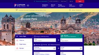 
                            5. LATAM Airlines | Other Countries - LATAM.com