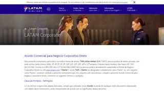 
                            3. LATAM Corporate - LATAM Airlines