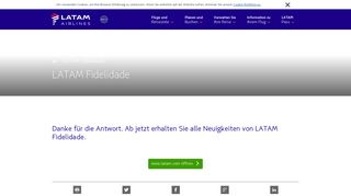 
                            1. LATAM Fidelidade - LATAM Airlines