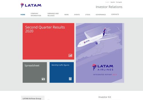 
                            7. LATAM - Investor Relations