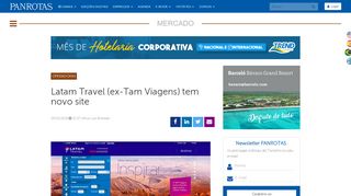 
                            6. Latam Travel (ex-Tam Viagens) tem novo site | Operadoras ... - Panrotas