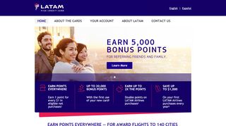 
                            1. LATAM Visa Credit Card - Your PASS to the Extraordinary on LATAM ...