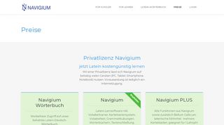 
                            5. Latein-Lernsoftware bestellen - Navigium