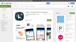 
                            12. Later - Schedule for Instagram - Apps on Google Play