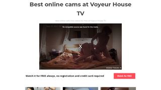 
                            3. Latest HD online cams at Voyeur House TV - VHTV