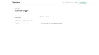 
                            10. Latest stories and news about Socioon Login – Medium