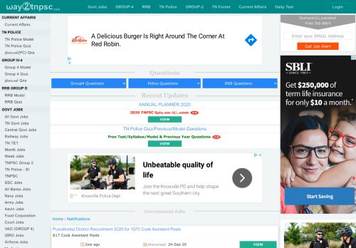 
                            2. Latest TN Govt Jobs 2018 - Tamilnadu Job Notifications ... - Way2Tnpsc