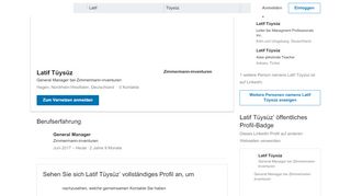 
                            9. Latif Tüysüz – General Manager – Zimmermann-inventuren | LinkedIn