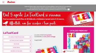 
                            2. LaTua!Card - Auchan