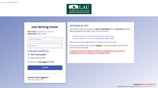 
                            13. LAU Writing Center