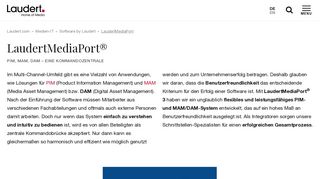 
                            10. LaudertMediaPort® PIM + MAM Software | Laudert.com